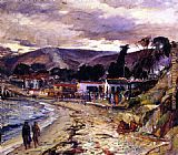 Joseph Kleitsch Laguna on a Cloudy Day painting
